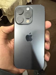 iPhone 15pro jv 256 black titanium