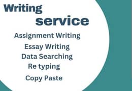 Hand Writing Assignment work And Microsoft Office work available