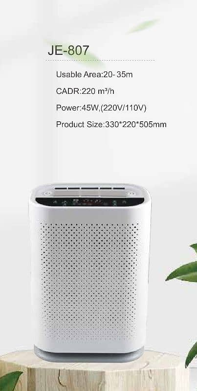 Air purifier Smog purifier with 4 layer Hepa filter 0