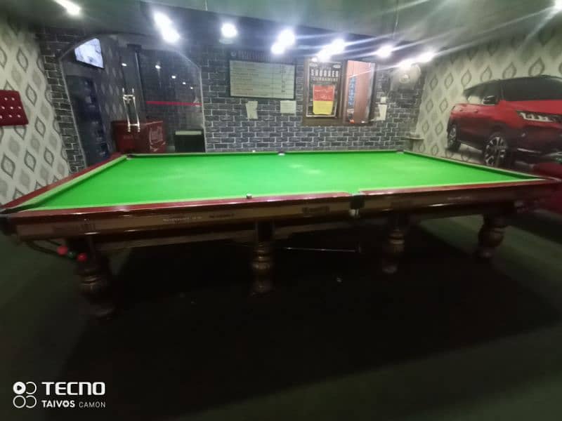 Shender Snooker table 6/12 1