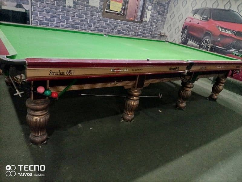 Shender Snooker table 6/12 3