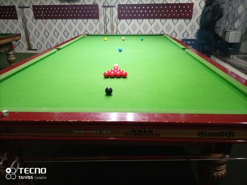 Shender Snooker table 6/12 4