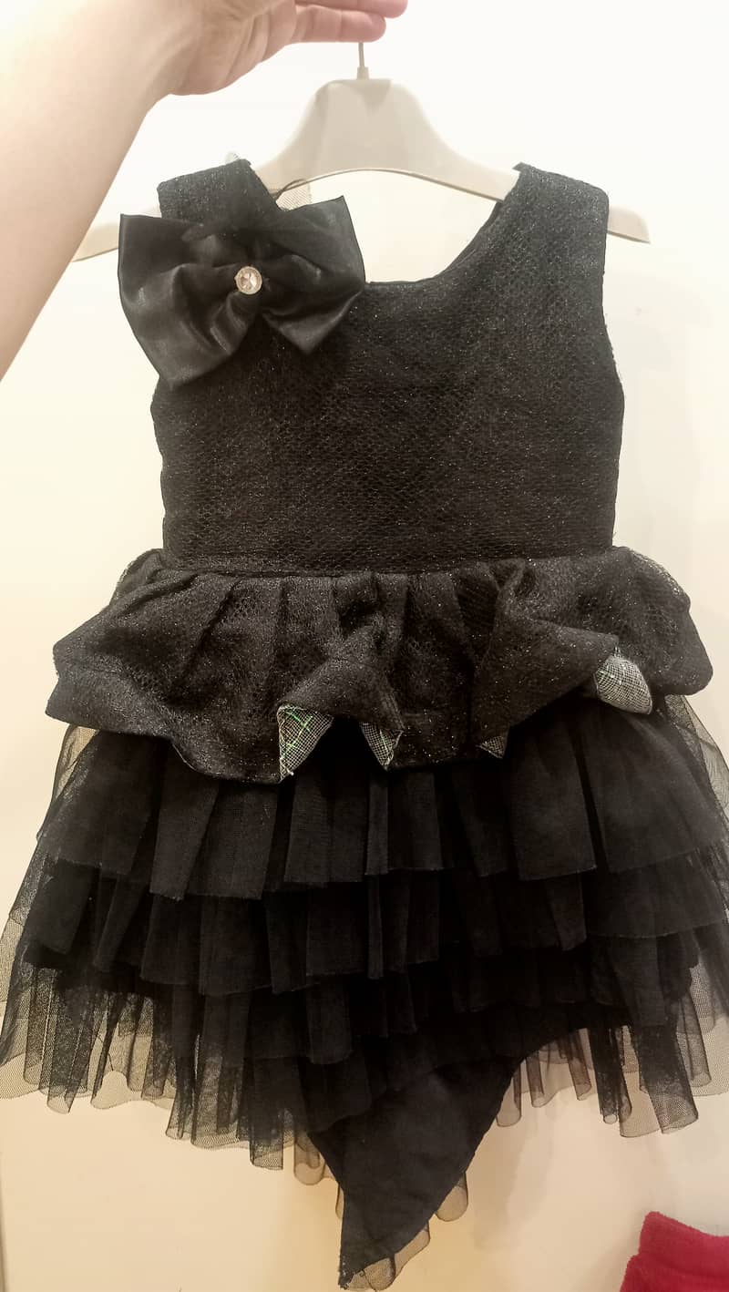 imported baby fairy tail frock 10/10 condition color Black 0