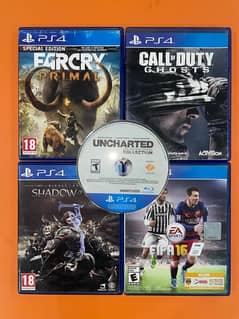 PS4 games 5bundle