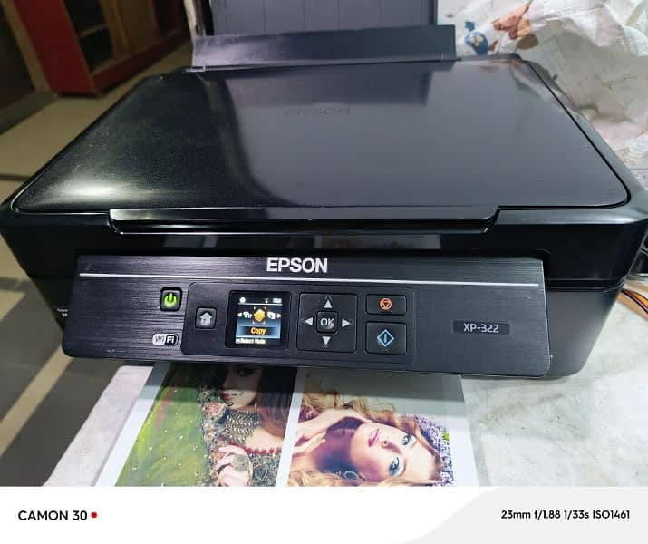 Epson XP-322 WiFi A4 Multifunction Printer InkTank System U. K import 5