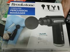 Brookstone cordless percussion massager