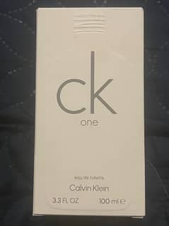 CK ONE PERFUME