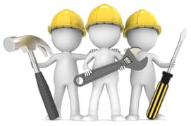 Building maintenance expert (Plumber, Painter, Electrician, Mason)