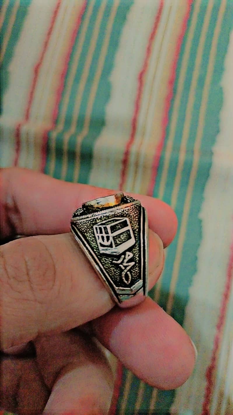 Vintage Gothic Silver Stainless Steel Ring 1