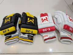 Cricket gloves || Hard ball batting cricket gloves export quality