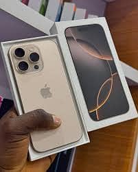 Iphone 16 Pro Max Factory Locked JV Non PTA Both Esim 1 Year Internat