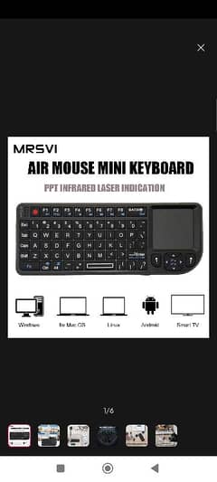 mini keyboard air mouse