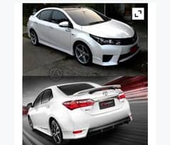 toyota grande 2016 Bodykits and spoiler