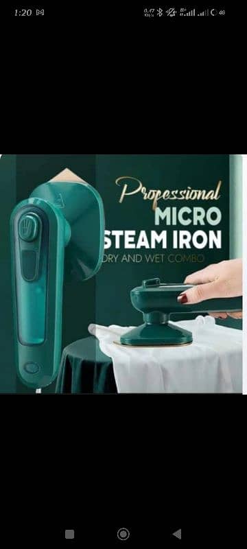 professional micro steam iron 1