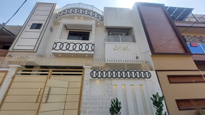 Prime Location Arbab Sabz Ali Khan Town Executive Lodges House Sized 7 Marla For Sale 0