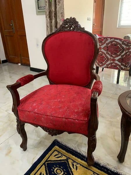 Bedroom chairs for sale in excellent condition. 1