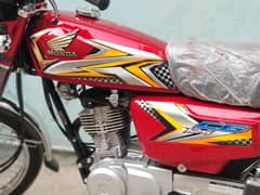 honda 125 unregistered 500km driven