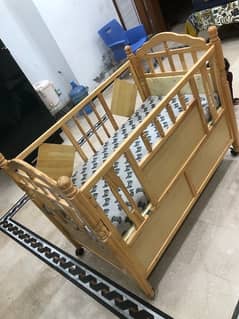 Crib Bed for sale with mattress