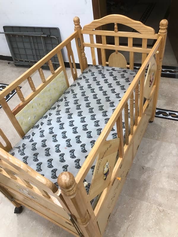 Crib Bed for sale with mattress 5