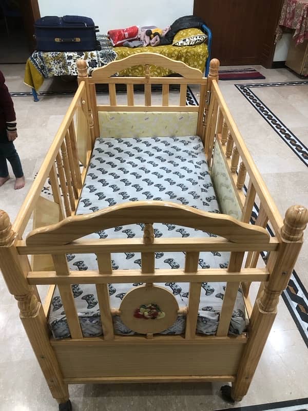 Crib Bed for sale with mattress 7