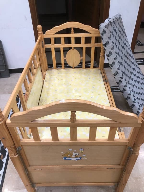 Crib Bed for sale with mattress 9