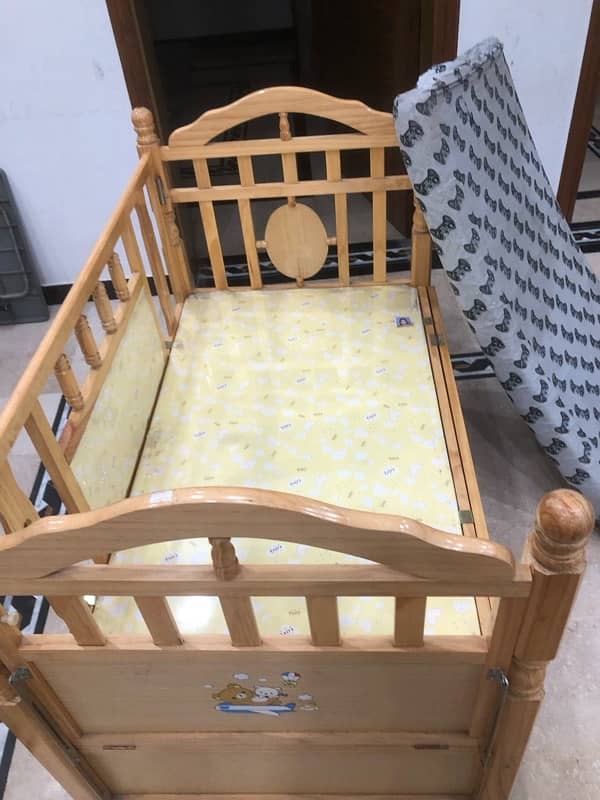 Crib Bed for sale with mattress 10