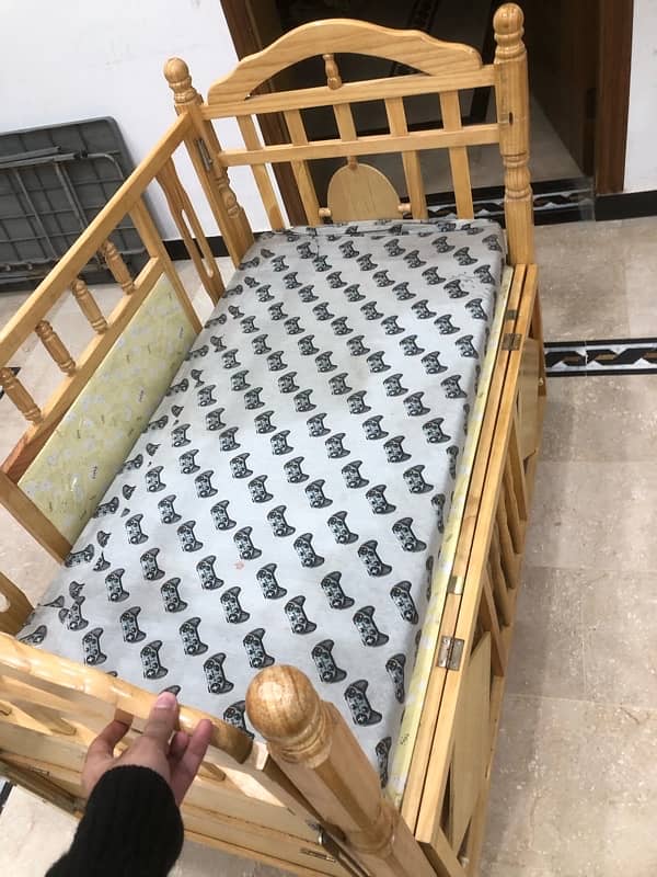 Crib Bed for sale with mattress 13