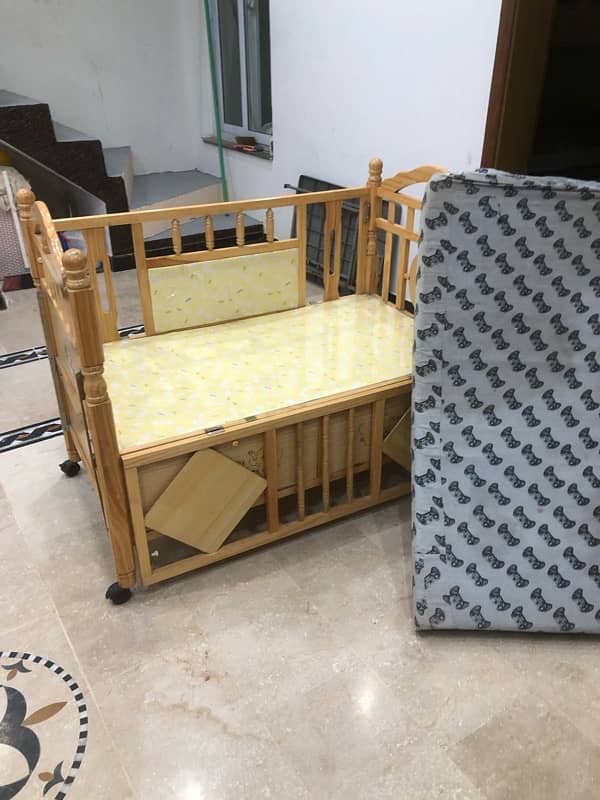 Crib Bed for sale with mattress 14