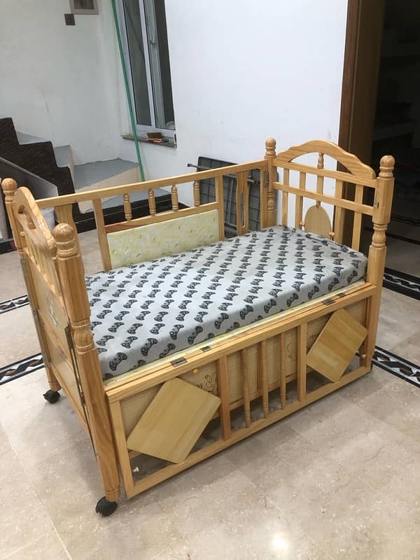 Crib Bed for sale with mattress 15