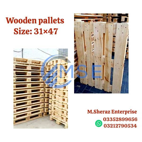 Plastic & wooden pallets in Pakistan - New & used storage pallets 3