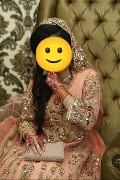 walima dress, clutch and jewellery