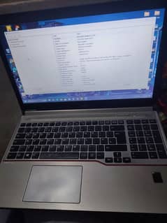 Fujitsu Lifebook E754-i5 4th 8gb ram 128ssd Win11