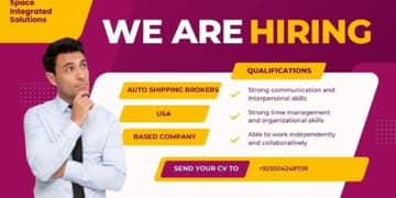 Car Shipping Agent Required for USA Company