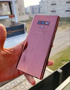 Samsung Galaxy Note 9 Offichial Pta ( Clear Display) exchange Possible