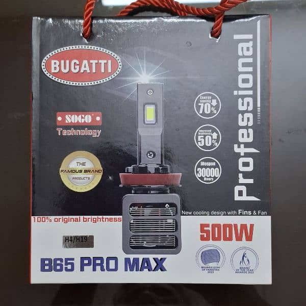 BUGATTI Professional B65 PRO MAX LED Lights [Original] 0