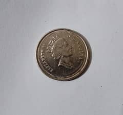 10 cents coin Canada 1992