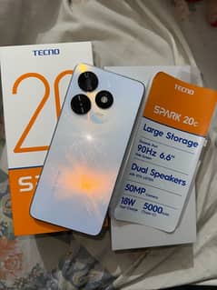 Tecno spark 20c in new condition official pta approved