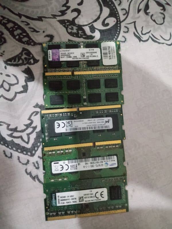 ddr 3 and ddr 4  Ram 4 gb 8 gb for laptops 0