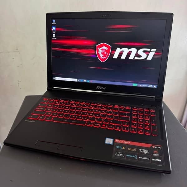 MSI GL63 GAMING Core i7 9TH Generation (1660ti GTX 6gb Graphics) 8