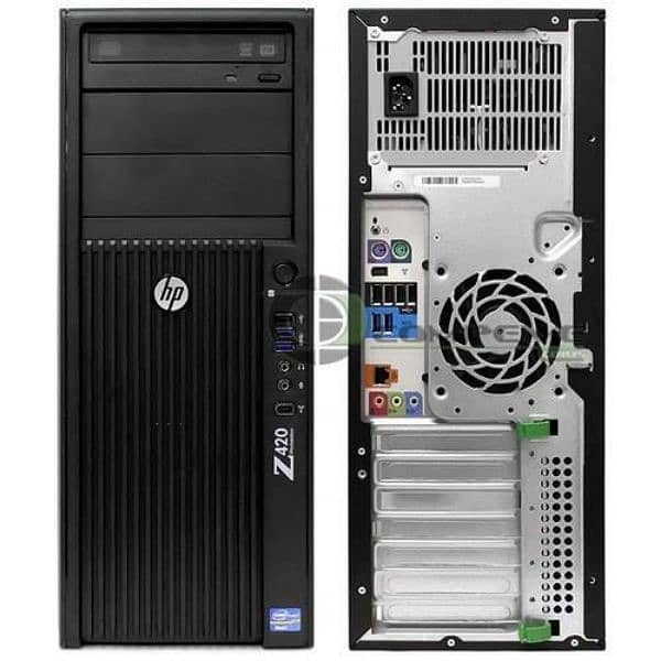 hp z420 xeon e5-1660 processor 16 gb ram 0