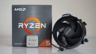 AMD Ryzen 5 5600X Processor with Box & Stock Cooler - Great Condition!