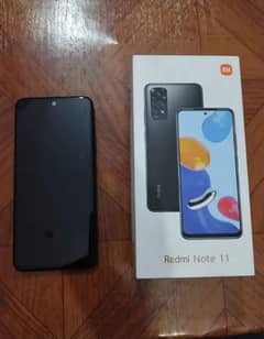 redmi note 11 or 6/128 only box 10/9.5 original seild set