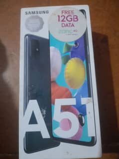 A51 Samsung with box