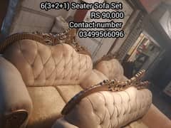 6 Seater Sofa Set WhatsApp 0349_95660_96