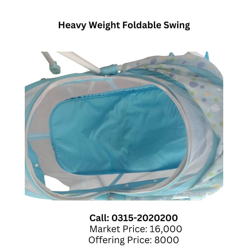 Baby Swing Jhoola Foldable imported 2