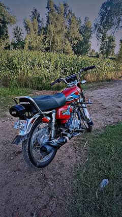 Honda CG 125 2024 – Excellent Condition, Urgent Sale!