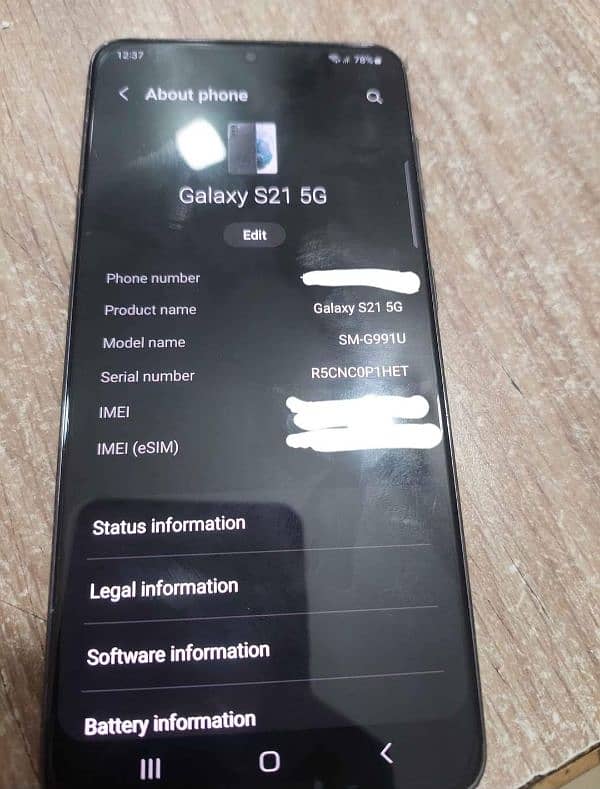 Samsung S21 5G 256GB Pta Approved 3