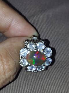 black opal real stone