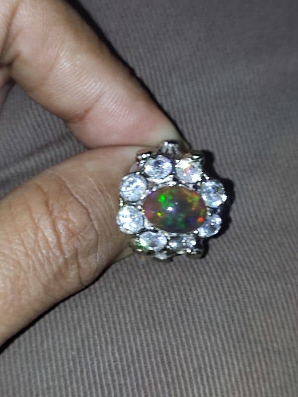 black opal real stone 6