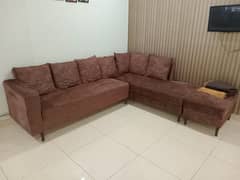 L shaped sofa - price negotiable